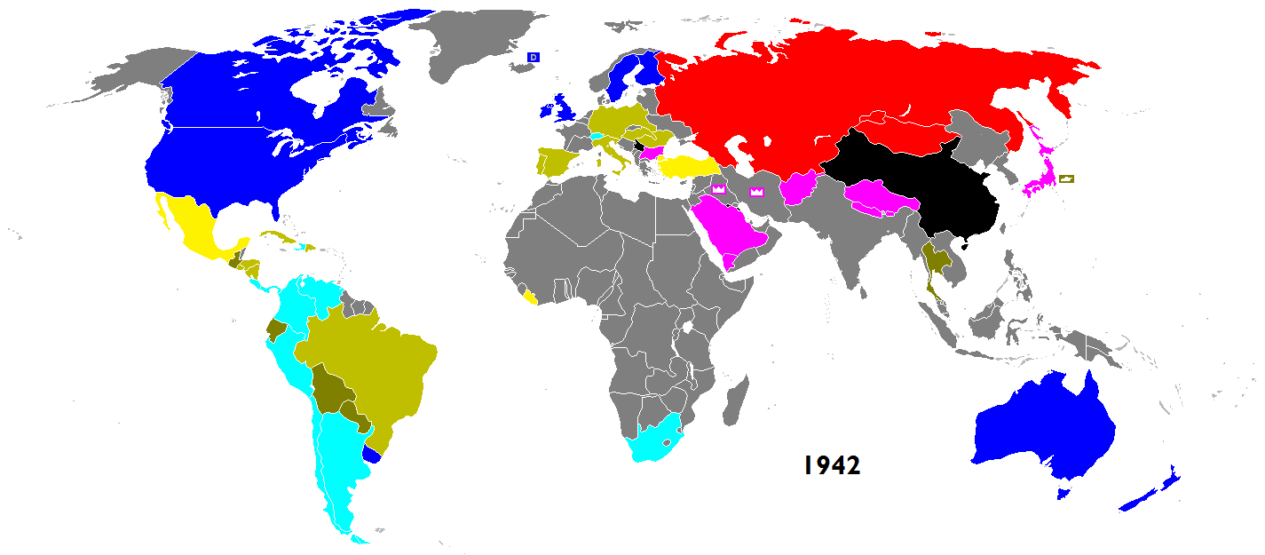 Overview of Governments in the 1940s